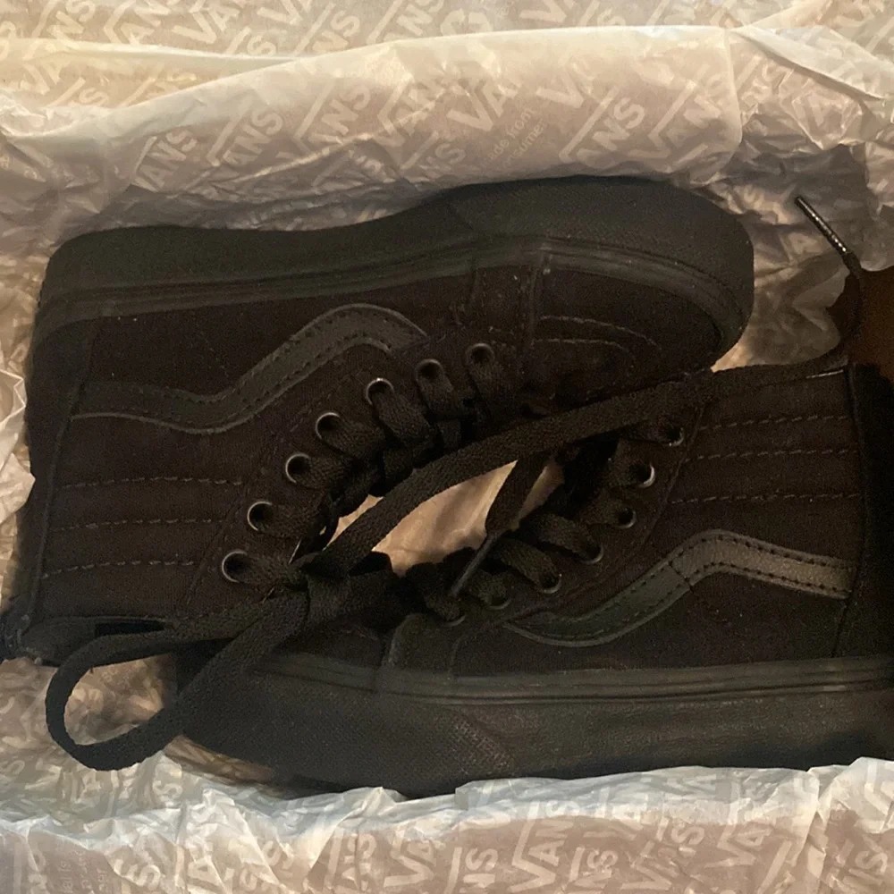 VANS SK8-Hi Zip black canvas size 12.5_12